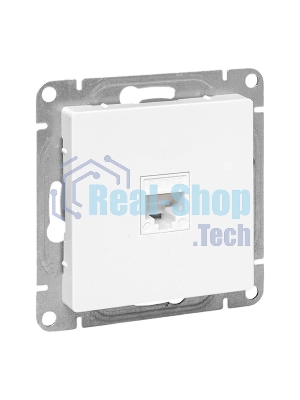 Механизм розетки RJ45 (cat5) EKF UP1-SOW-RJ45-5 белый Эпика