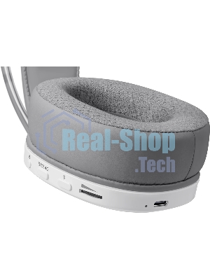 Гарнитура Defender Tsunami белый, беспроводная + проводная, Bluetooth / USB, до 40 ч, подсветка