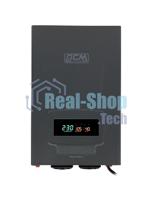 Стабилизатор напряжения Powercom WM-2000VA 1600Вт 2000ВА графитовый
