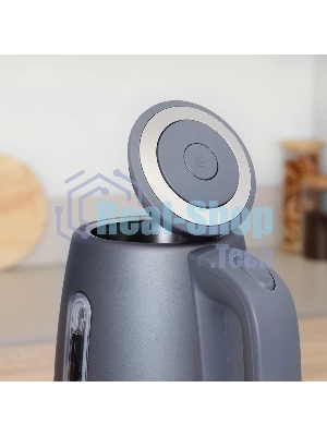 Чайник электрический Scarlett SC-EK21S42 1.8 л, 1800 Вт, графит корпус: пластик