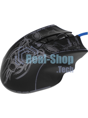 Мышь проводная Defender Bulletstorm GM-928 черный, 7200 dpi, USB, кнопки - 7