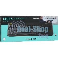 Клавиатура 920-007147 Logitech Keyboard K400 Wireless Touch Plus USB RTL 