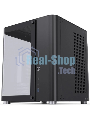 Корпус без блока питания Корпус JONSBO TK-1 Black 2.0 MATX без БП, mini-ITX, micro-ATX, черный
