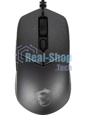 Мышь проводная MSI Clutch GM11 черный, 5000 dpi, USB, кнопки - 6