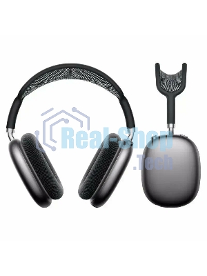 Беспроводные/проводные наушники Borofone BO35 серый космос, накладные, Bluetooth + проводной, до 45 ч