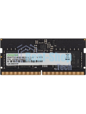 Оперативная память Digma, DDR5, 16GB (1x16 GB), 4800 MHz, CL40, SO-DIMM
