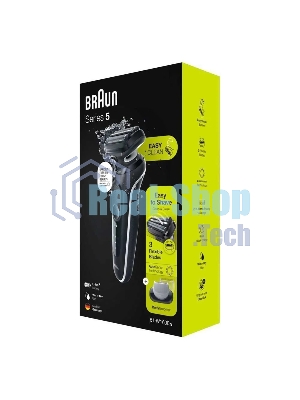 Электробритва Braun 51-W1600s белый/черный