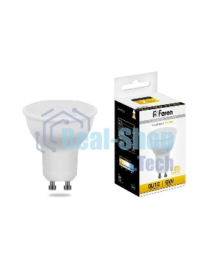 Лампа светодиодная Feron LB-560 9W 230V GU10 2700K MR16