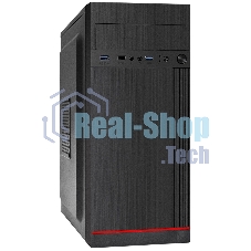 Компьютерный корпус Miditower ExeGate AA-442U2-UNS400 (ATX, БП UNS400 с вент. 12см, 1хUSB+2хUSB 3.0, аудио, черный)