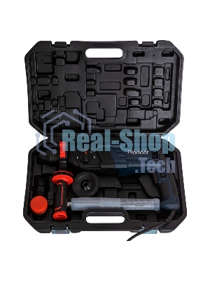 Перфоратор PIONEER RH-E1100H-01C, SDS-plus, 1100 Вт, 4 Дж, от сети