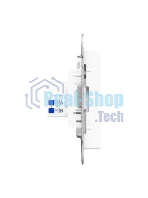 Механизм розетки RJ45 (cat5) EKF UP1-SOW-RJ45-5 белый Эпика