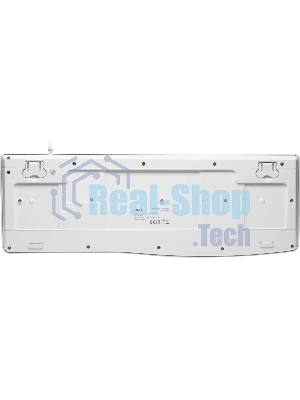 Клавиатура проводная Acer OKW301 (ZL.KBDCC.01B), USB, белый