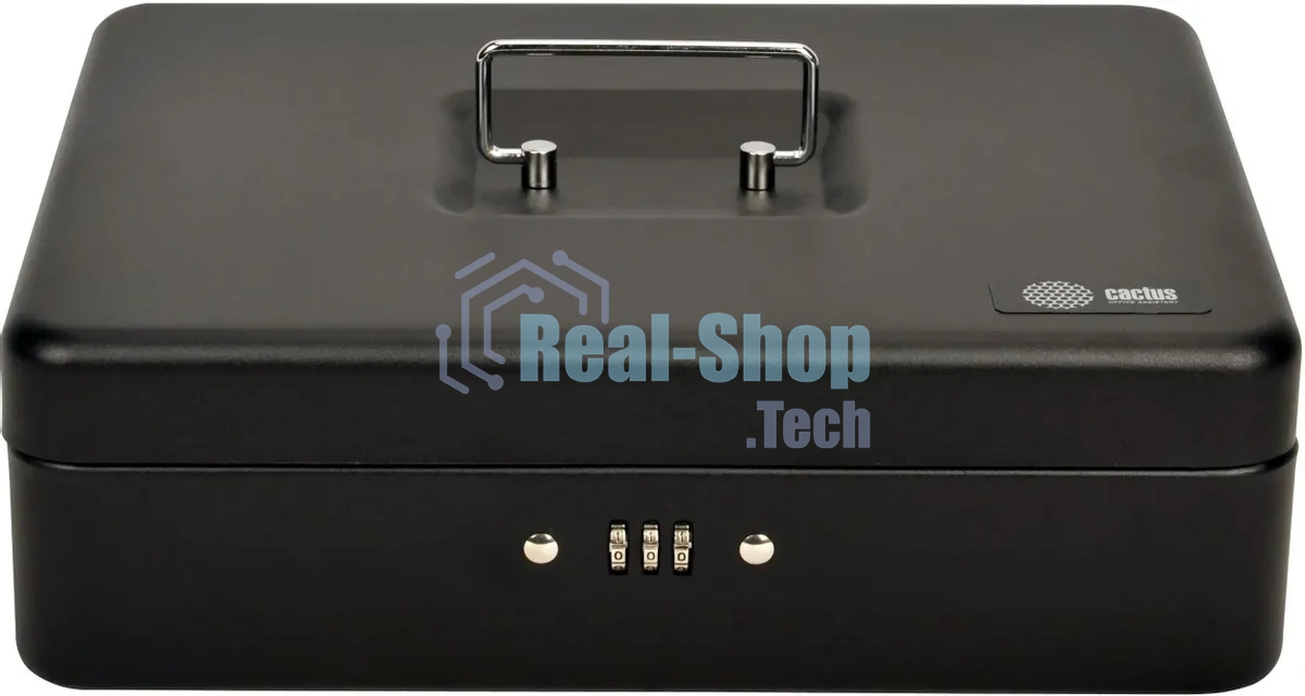 Ящик для денег без номинала Cactus CS-DCB-004 90x300x240 графитовый