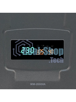 Стабилизатор напряжения Powercom WM-2000VA 1600Вт 2000ВА графитовый