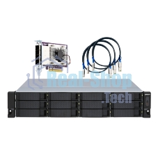 Полка расширения сетевого хранилища без дисков SMB QNAP TL-R1200S-RP SATA 6GB/s JBOD storage enclosure, 12-tray 3,5