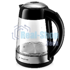 Чайник электрический BRAYER BR1012BK, 2200 Вт, 1.7 л