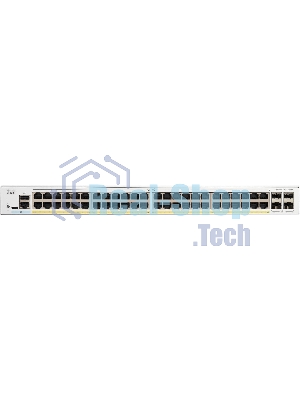 Коммутатор Cisco Catalyst C1300-48P-4G, 48×1 Гбит/с, 4×1 Гбит/с SFP