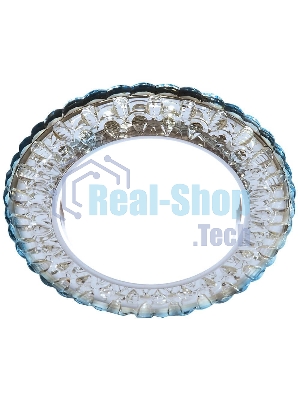 Точечный светодиодный светильник Ambrella Light хром/прозрачный GX53+3W/LED COLD/ G315 CL/CLD