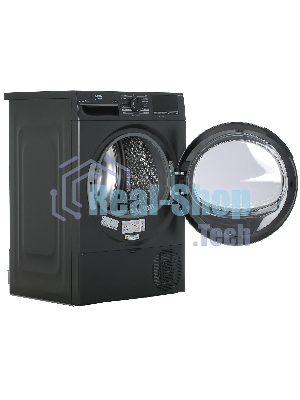 Сушильная машина Beko B3T47239A антрацит, 7 кг, сушка - тепловой насос, программ - 15, 59.7 x 84.6 x 54.3 см