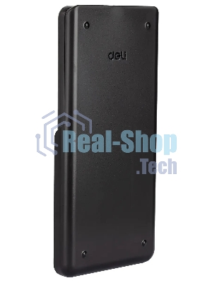 Калькулятор научный Deli ED82ES черный 10+2-разр.
