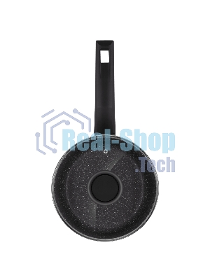Ковш Maunfeld Galaxite MF18GLX01SP из литого алюминия со стеклянной крышкой, 18 см, 1,6 л