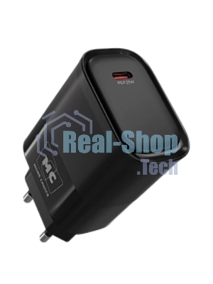 Сетевое зарядное устройство MORE CHOICE (4620202553515) NC68 1Type-C 3.0A PD 35W, черный