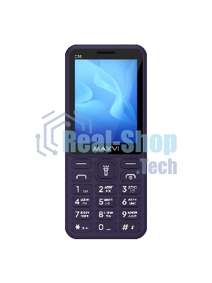Мобильный телефон Maxvi C38 фиолетовый