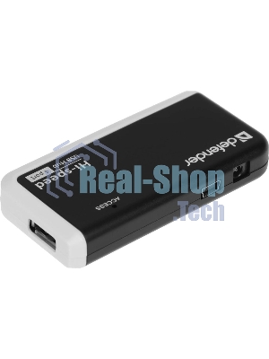 USB-разветвитель Defender QUADRO INFIX, USB 2.0 - 4 порта, USB