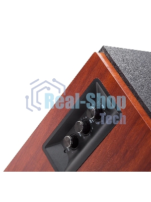 Колонки Edifier R1700 ВТ {2.0 Активные, 2 x 33W RMS, 85 дБА, дерево, беспроводной пульт ДУ}