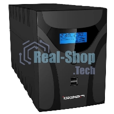 Источник бесперебойного питания Ippon Smart Power Pro II 1600 960Вт 1600ВА черный