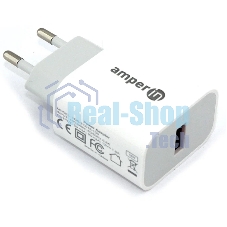 Блок питания (сетевой адаптер) Amperin Quick Charge 3.0 USB 5V/3A,9V/2A,12V/1.5A 18W (YDS-TC018-100)