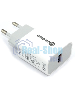 Блок питания (сетевой адаптер) Amperin Quick Charge 3.0 USB 5V/3A,9V/2A,12V/1.5A 18W (YDS-TC018-100)
