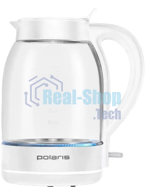 Чайник электрический Polaris PWK 1797CGL 1.8л. 2200Вт белый