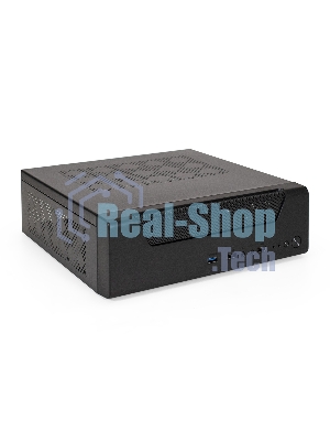 Компьютерный корпус Desktop ExeGate FL-102-TPS450 (mini-ITX, БП TPS450 с вент. 8см, 2*USB + 1*USB 3.0, аудио, черный)