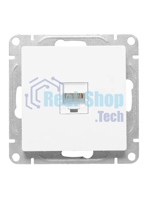Механизм розетки RJ45 (cat5) EKF UP1-SOW-RJ45-5 белый Эпика