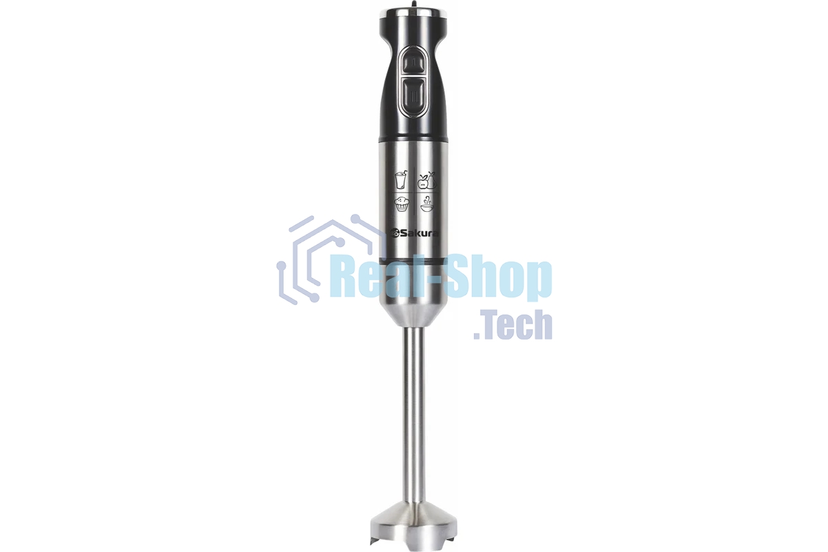 Блендер Sakura SA-6243BK-1000 погружн 1000 Вт стальн.корпус стальн.насадка