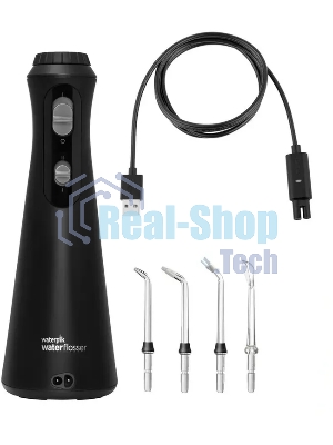 Ирригатор Waterpik WP-492 EU черный, от аккумулятора, 210 мл, 2 режима