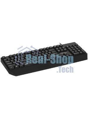 Клавиатура Qumo Twins K68 проводная, USB Type-A, чёрный