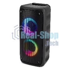 Минисистема Hyundai H-MC1230 черный 40Вт FM USB BT micro SD