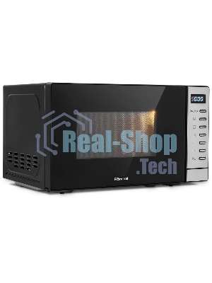 Микроволновая печь Rondell RDE-MW203 черный/серебристый, 20 л, 700 Вт, переключатели - кнопки