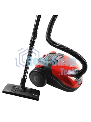 Пылесос Centek CT-2511 красный/черный, 400/2000 Вт, уборка сухая, пылесборник мешок, 2 л