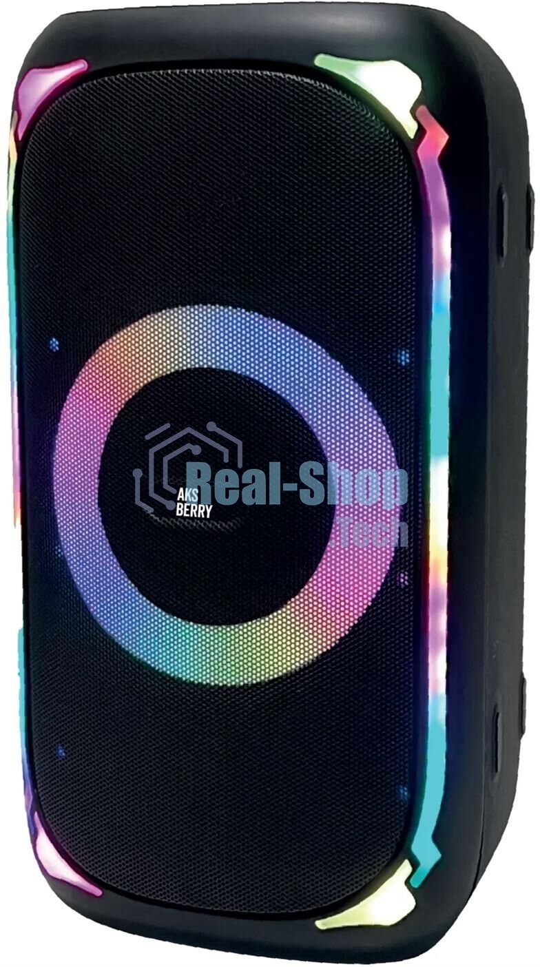 Портативная акустика AKSBERRY AS-28 RhythmGo, черный