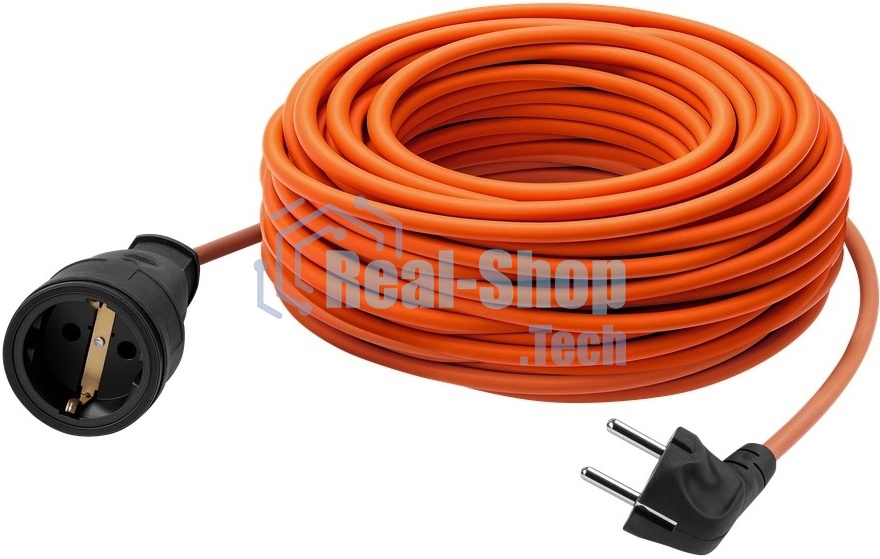Удлинитель силовой Defender Ext2G-01-30 6А, 30 м, б/з - без рамки