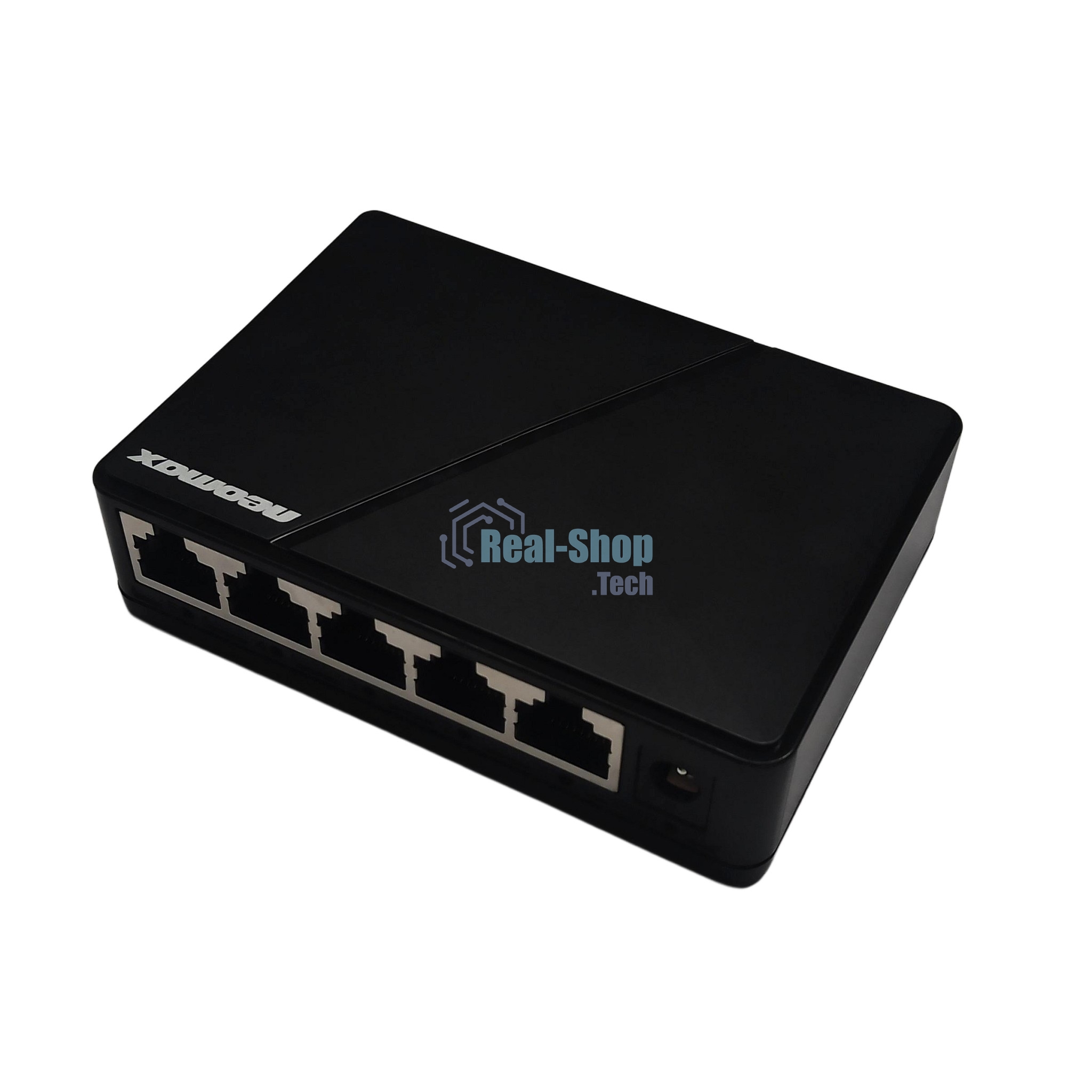 Коммутатор неуправляемый NEOMAX NMS-105P-1000-P, 5 портов 1000 Mbps, пластик