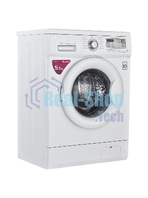 Стиральная машина LG F10B8MD белая, загрузка фронтальная 5.5кг, 1000 об/мин., класс: A