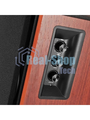 Колонки Edifier R1700 ВТ {2.0 Активные, 2 x 33W RMS, 85 дБА, дерево, беспроводной пульт ДУ}