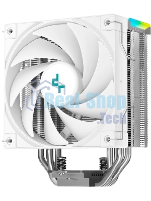 Устройство охлаждения(кулер) Deepcool AK400 Digital SE Wh ARGb Soc-AM5/AM4/1200/1700/1851 белый 4-pin 19-28dB Al+Cu LCD 220W 812gr Ret (R-AK400-WHADMN-GJD)