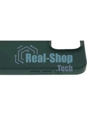 Чехол Microfiber Case для Apple iPhone 16 Pro Max зеленый опал, Borasco