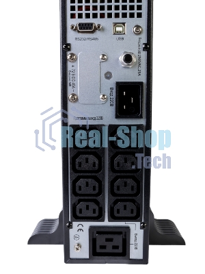 Источник бесперебойного питания Systeme Electric Smart-Save Online SRTSE 2 поколения 3000 ВА/Вт, 2U, 8 C13+1 C19, USB, RS-232, сухие контакты