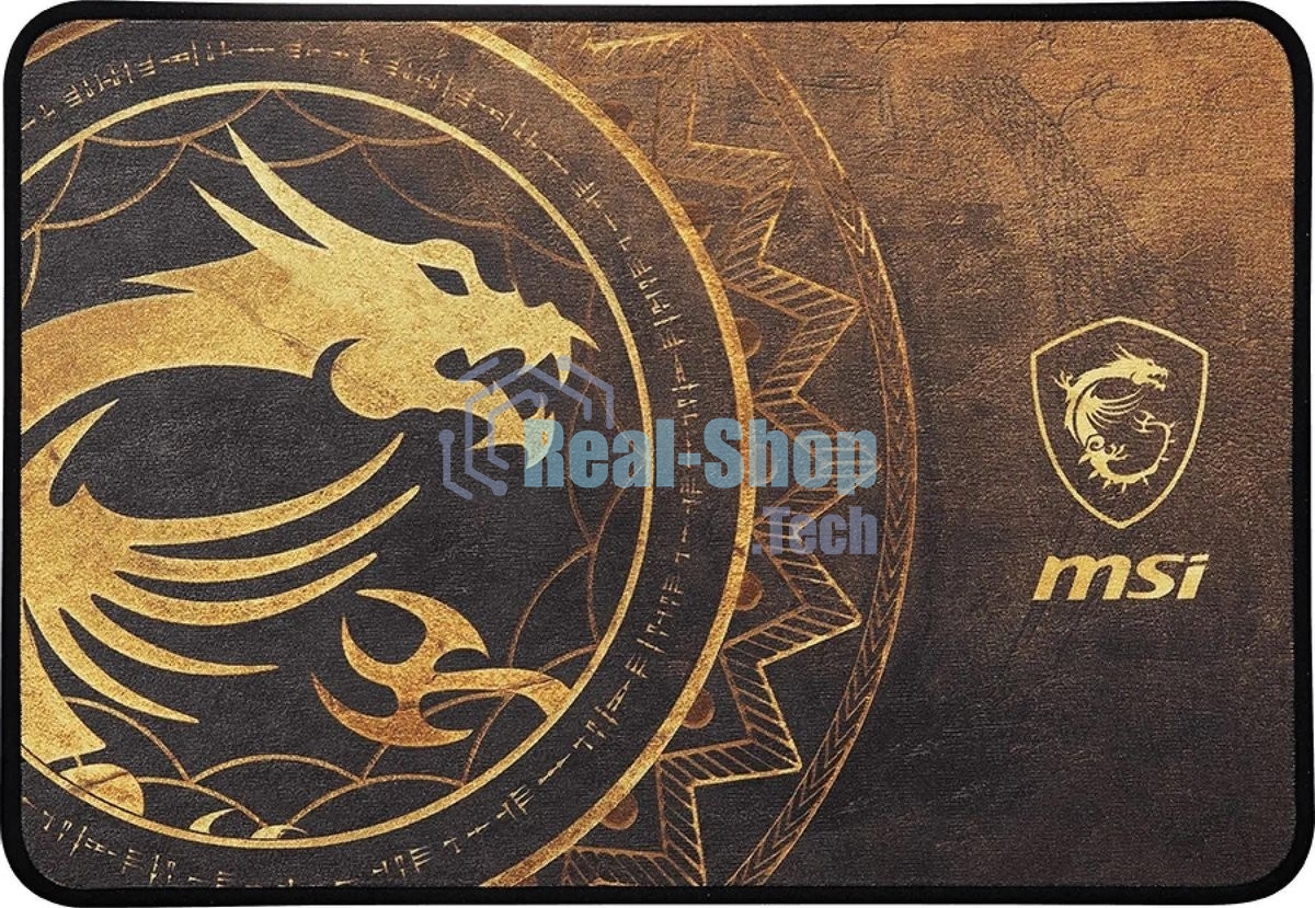 Коврик для мыши MSI Agility GD21 Dragon Tiamat золотистый/рисунок 220x3x320мм